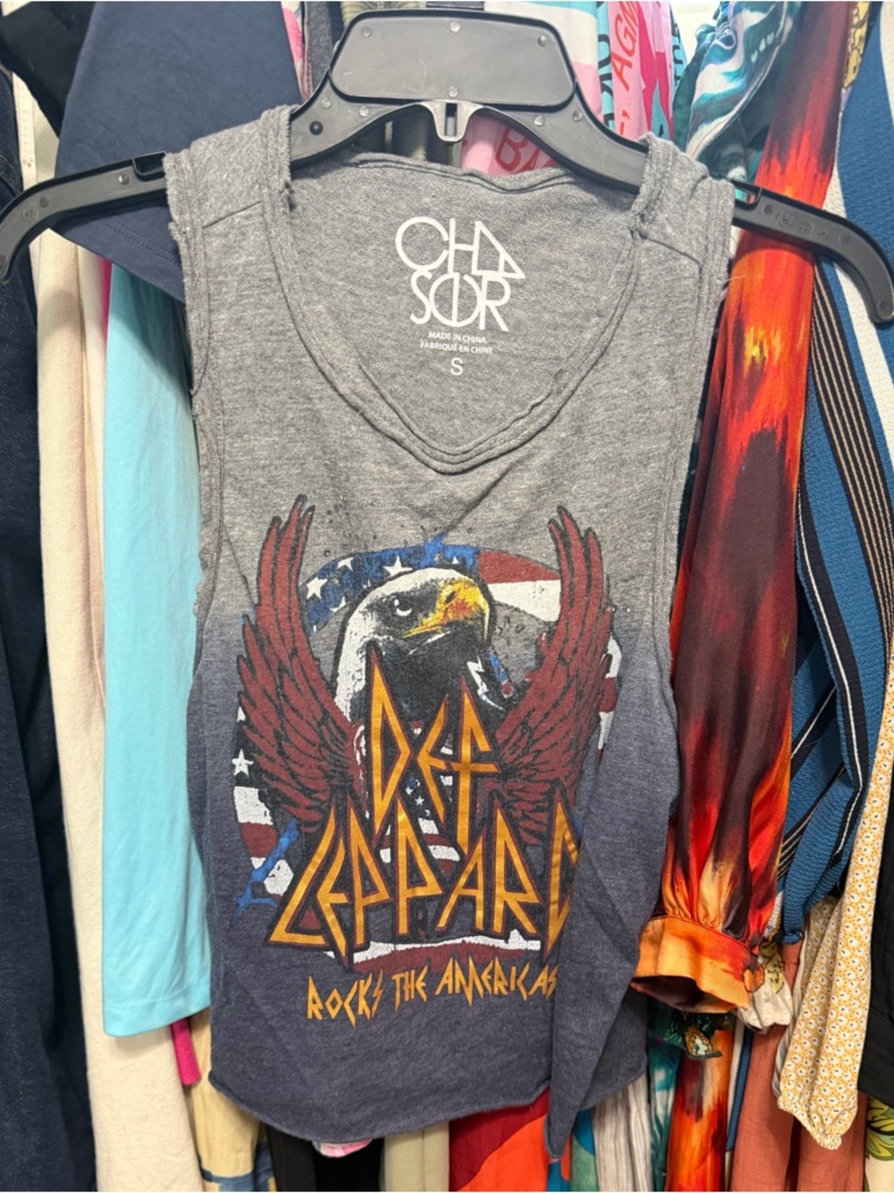 Def Leppard Rock Tank size small